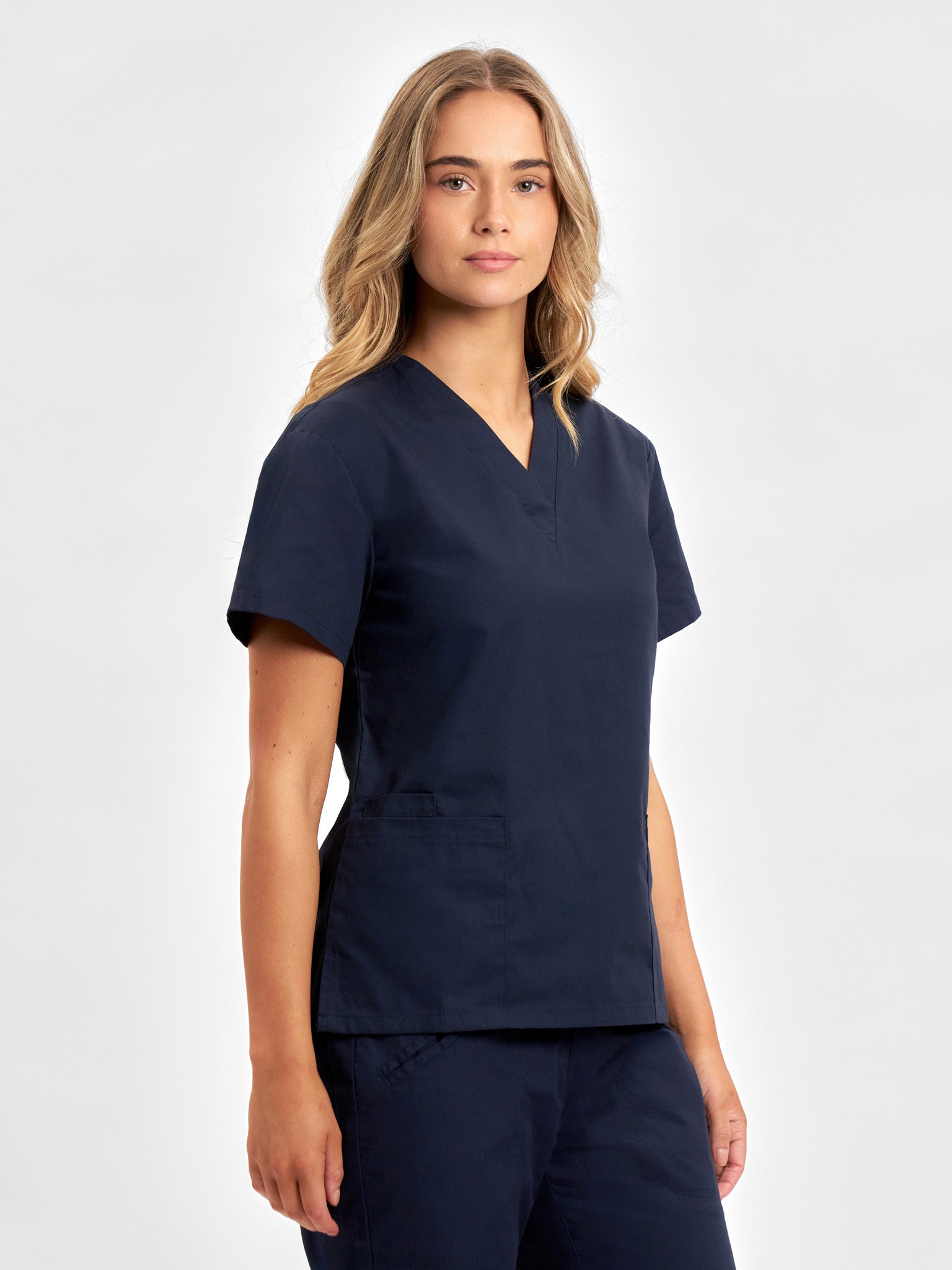 INAURA Classic Womens Scrub Top H10622