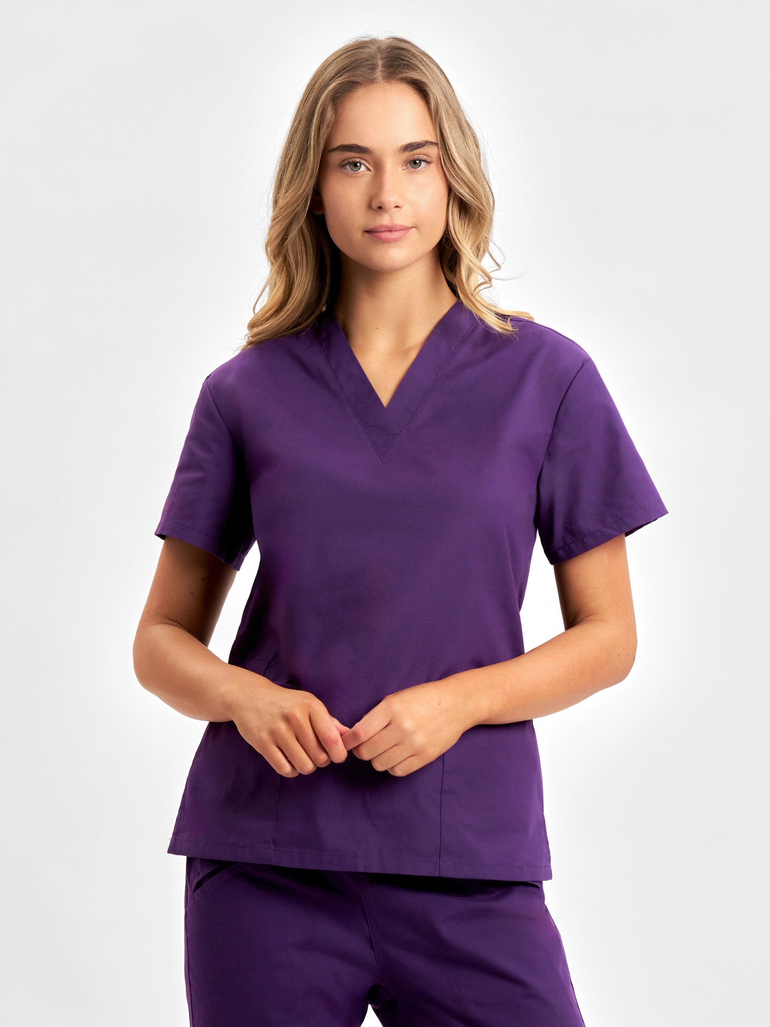 INAURA Classic Womens Scrub Top H10622