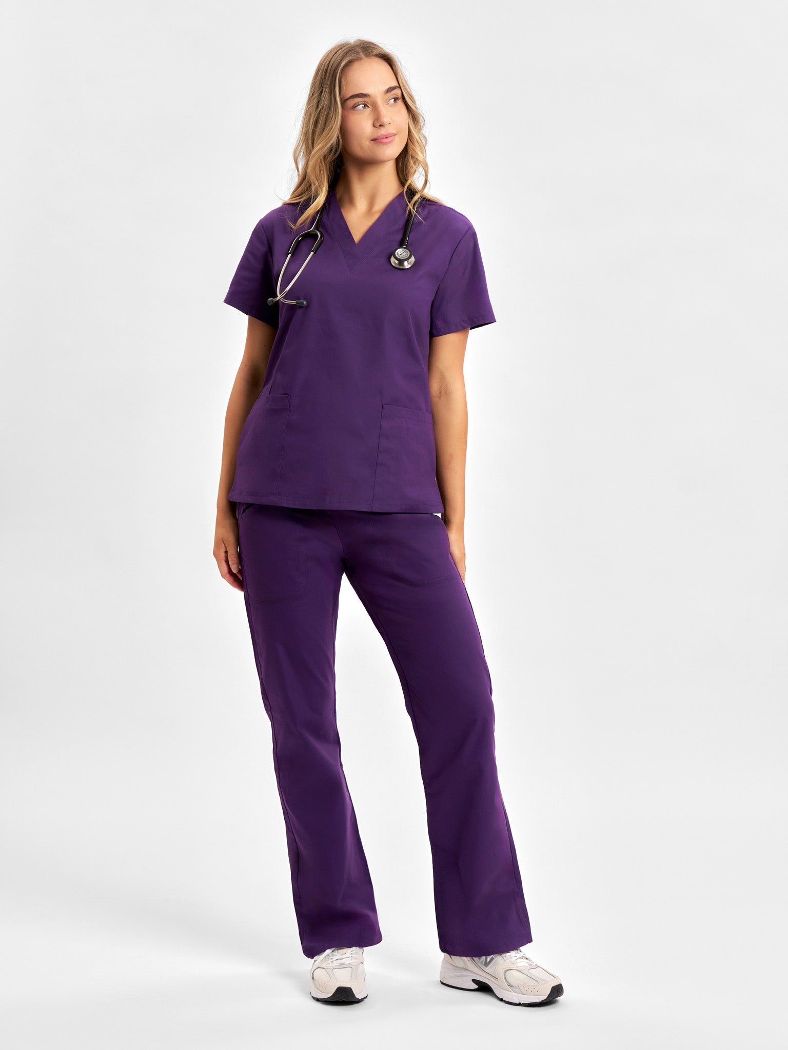 INAURA Classic Womens Scrub Top H10622