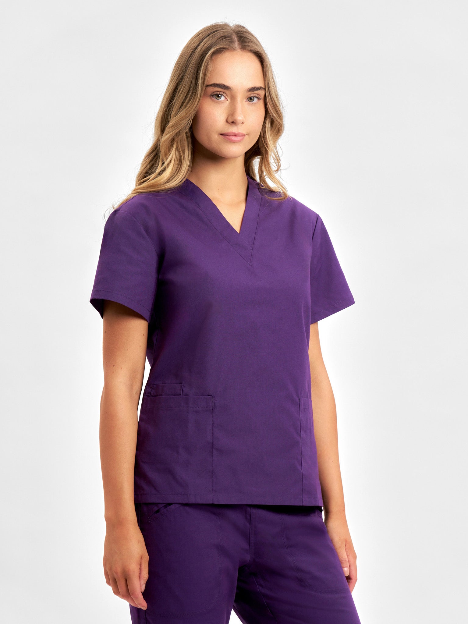 INAURA Classic Womens Scrub Top H10622