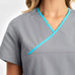 INAURA Classic Womens Contrast Scrub Top H10722