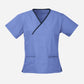 INAURA Classic Womens Contrast Scrub Top H10722
