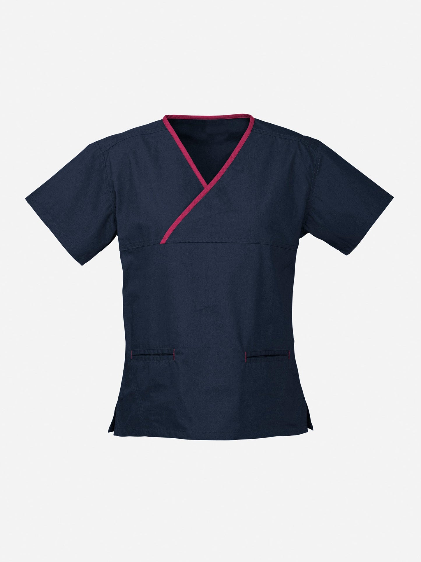 INAURA Classic Womens Contrast Scrub Top H10722