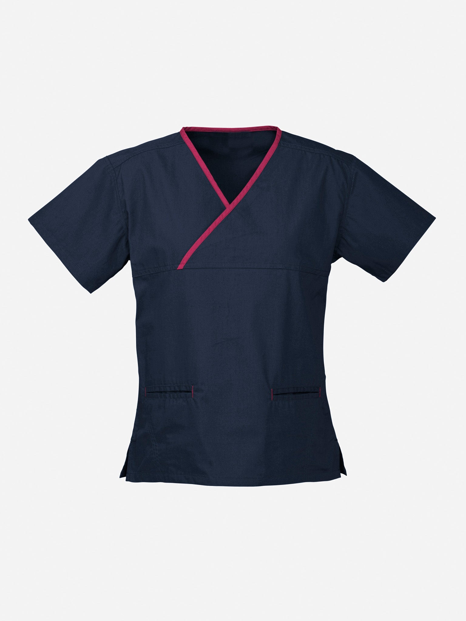 INAURA Classic Womens Contrast Scrub Top H10722
