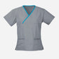 INAURA Classic Womens Contrast Scrub Top H10722