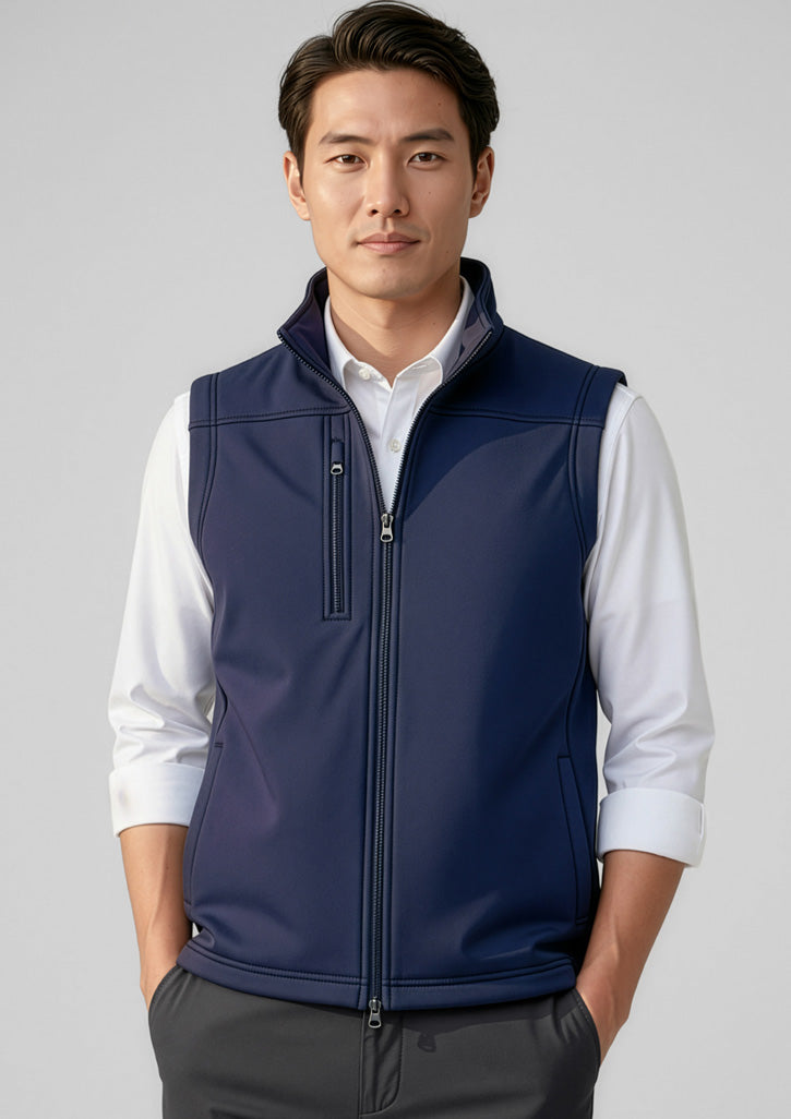 BIZ COLLECTION Mens Softshell Vest J3881