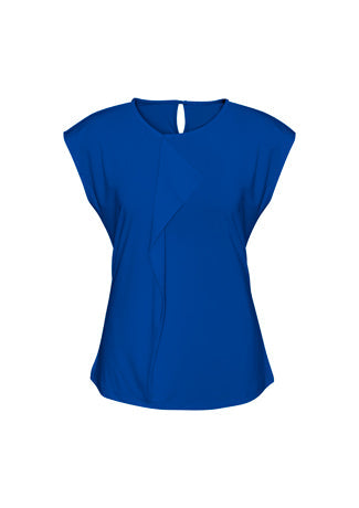BIZ COLLECTION Ladies Mia Pleat Knit Top K624LS Clearance