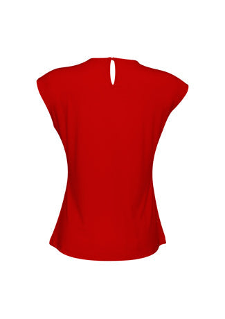 BIZ COLLECTION Ladies Mia Pleat Knit Top K624LS Clearance