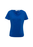BIZ COLLECTION Ladies Ava Drape Knit Top K625LS Clearance