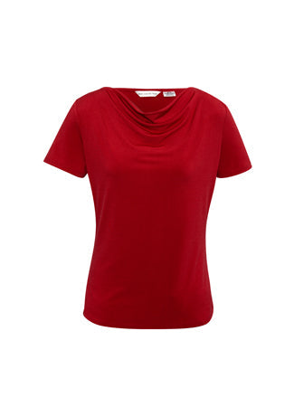 BIZ COLLECTION Ladies Ava Drape Knit Top K625LS Clearance