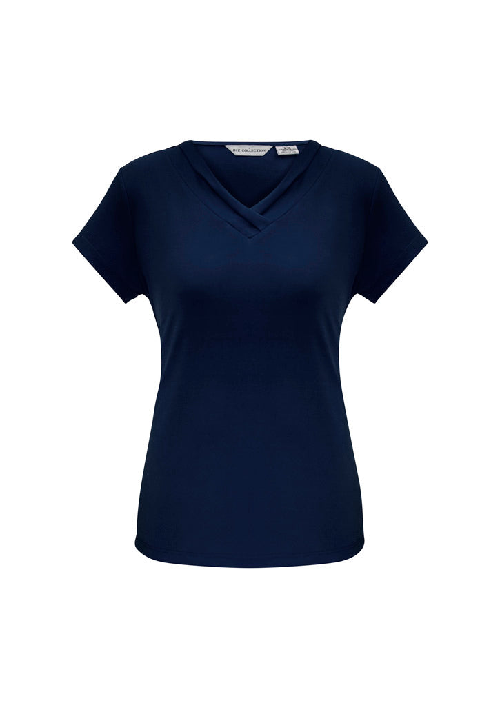 BIZ COLLECTION Womens Lana Short Sleeve Top K819LS