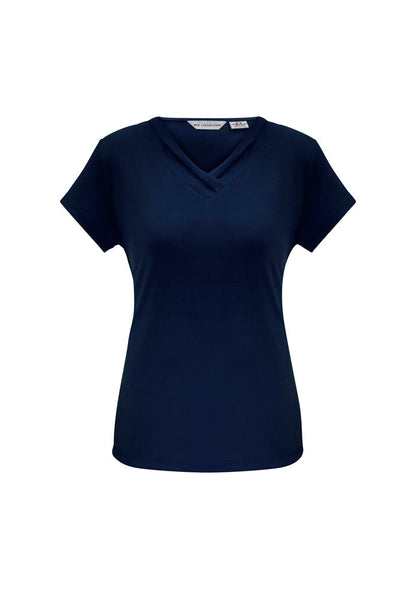 BIZ COLLECTION Womens Lana Short Sleeve Top K819LS