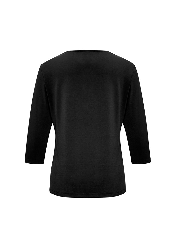 BIZ COLLECTION Womens Lana 3/4 Sleeve Top K819LT