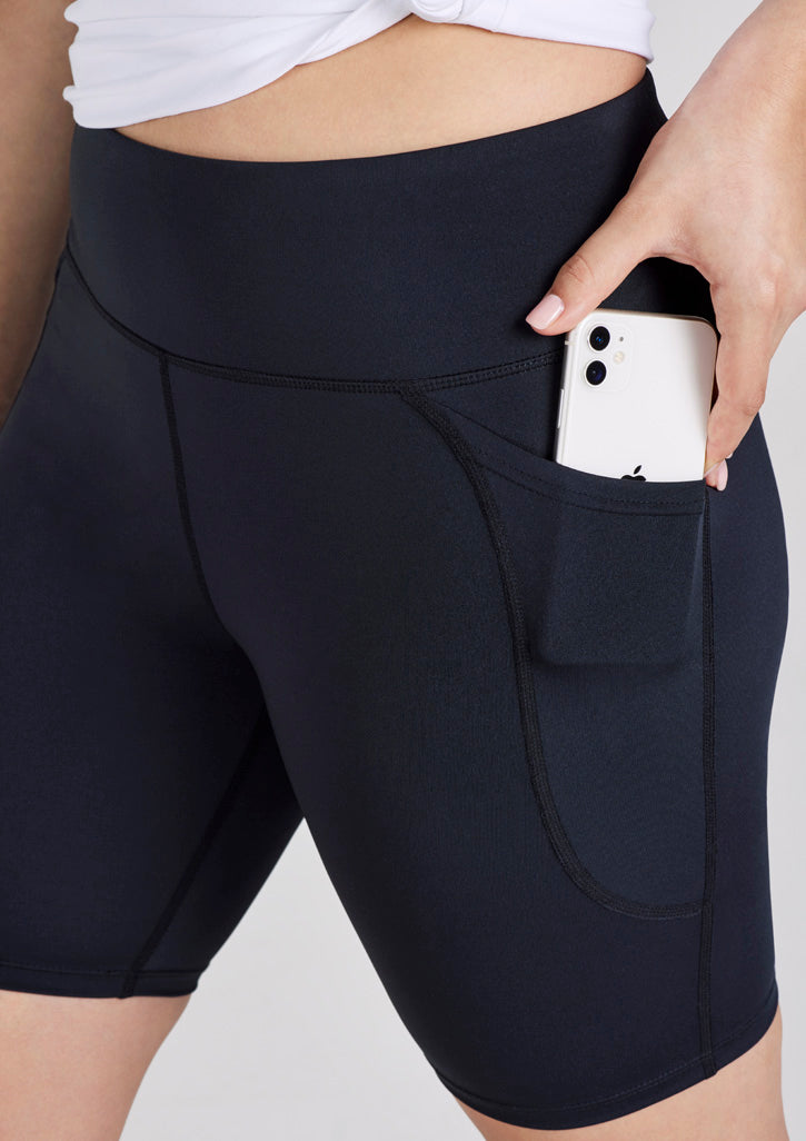 BIZ COLLECTION Womens Luna Bike Short L323LS