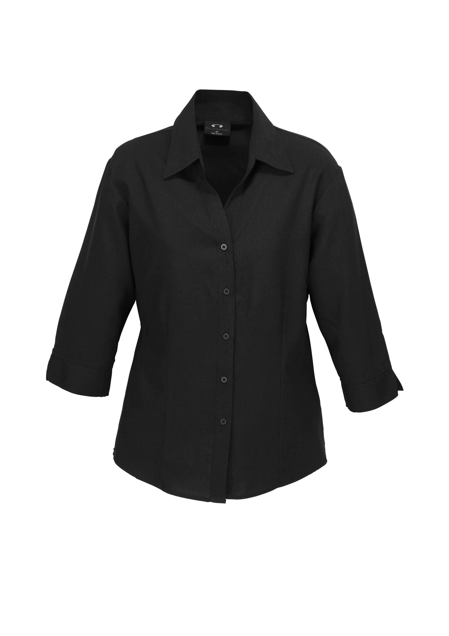 BIZ COLLECTION Womens Oasis 3/4 Sleeve Shirt LB3600