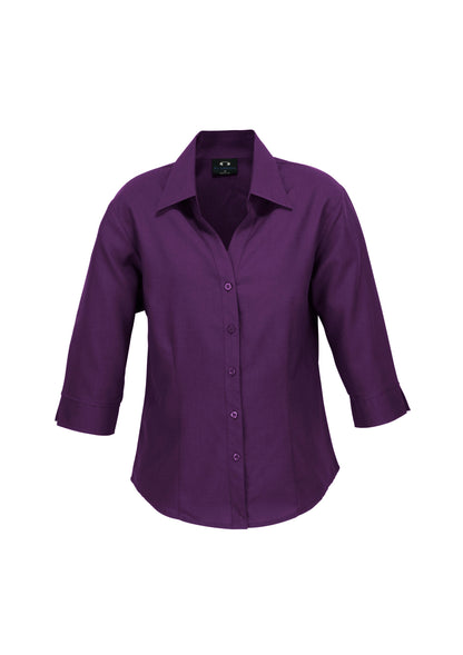 BIZ COLLECTION Womens Oasis 3/4 Sleeve Shirt LB3600