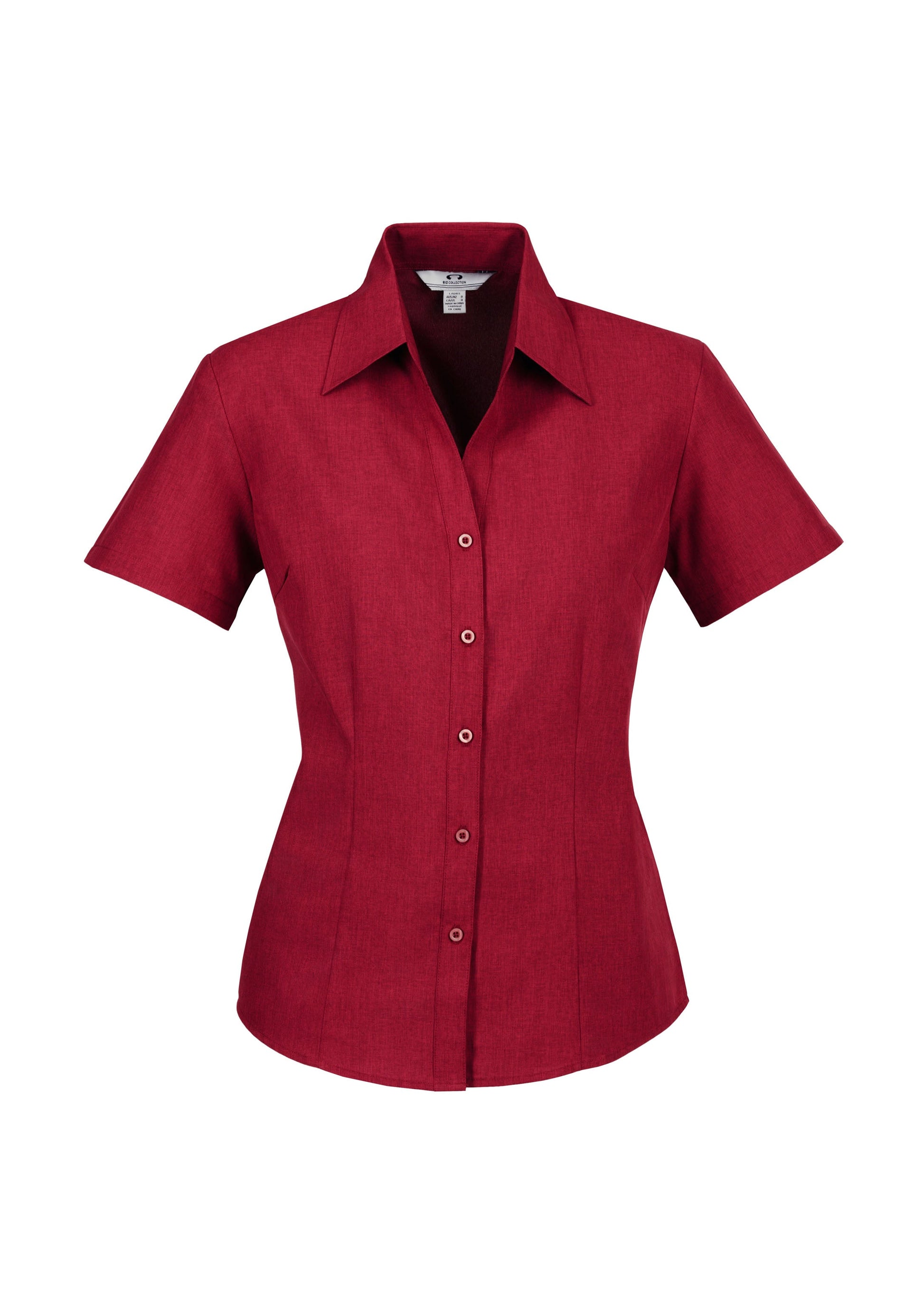 BIZ COLLECTION Womens Oasis Short Sleeve Shirt LB3601