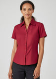 BIZ COLLECTION Womens Oasis Short Sleeve Shirt LB3601
