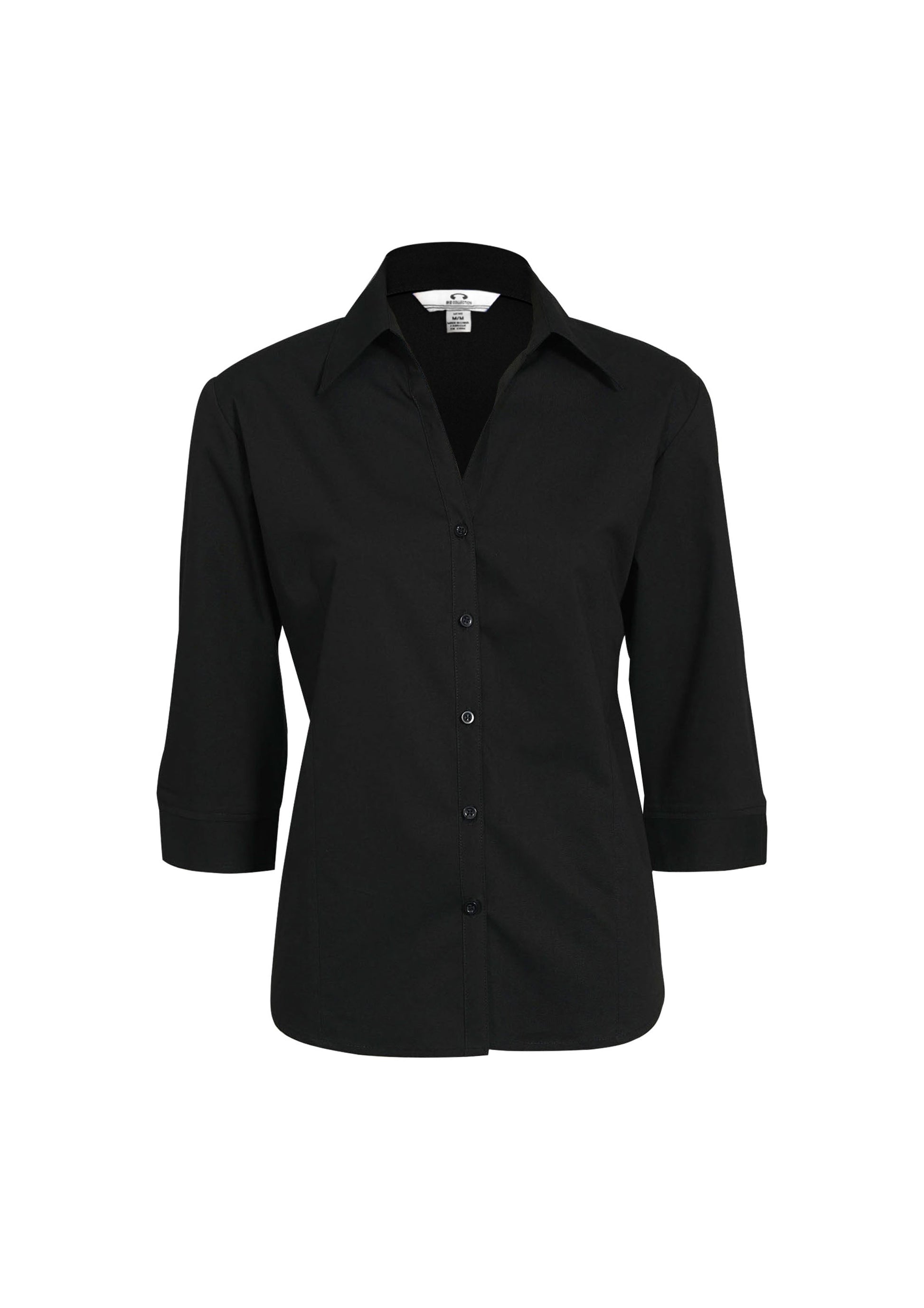 BIZ COLLECTION Womens Metro 3/4 Sleeve Shirt LB7300