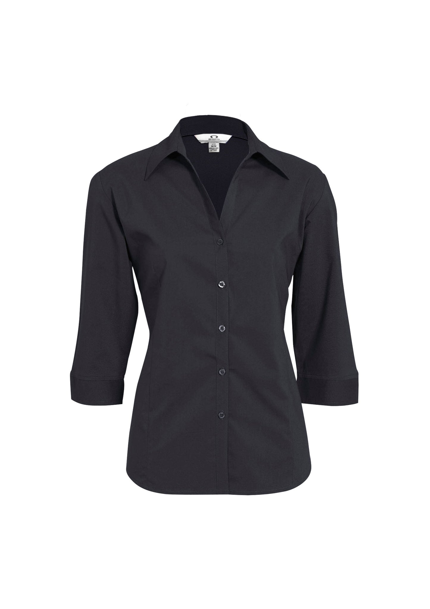 BIZ COLLECTION Womens Metro 3/4 Sleeve Shirt LB7300
