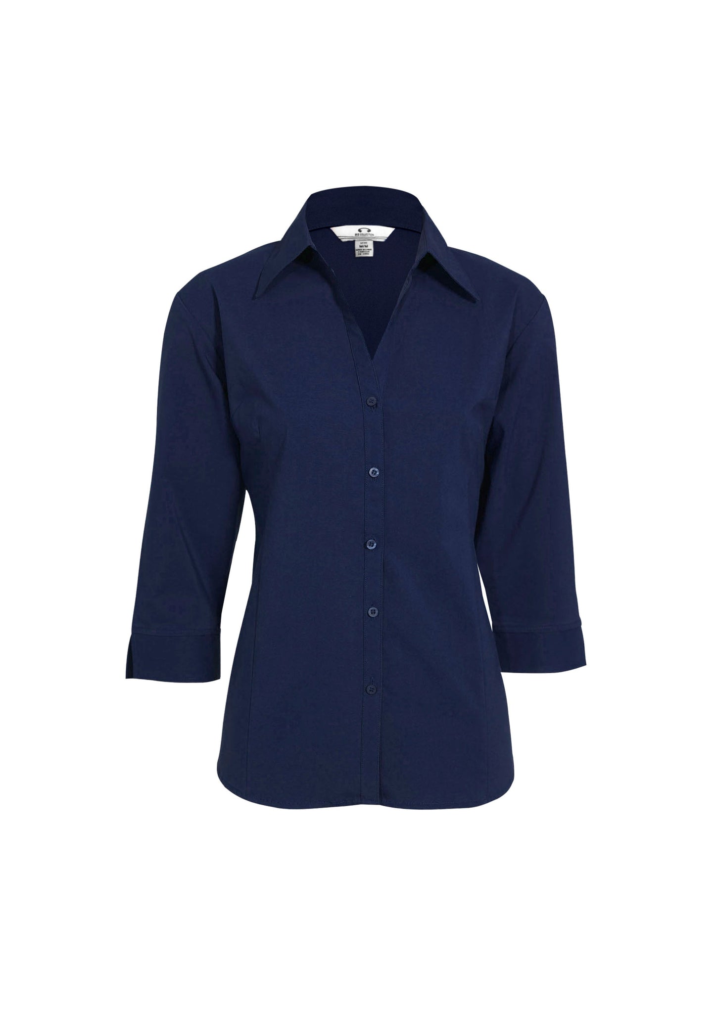 BIZ COLLECTION Womens Metro 3/4 Sleeve Shirt LB7300