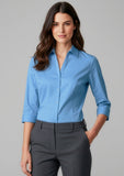 BIZ COLLECTION Womens Metro 3/4 Sleeve Shirt LB7300