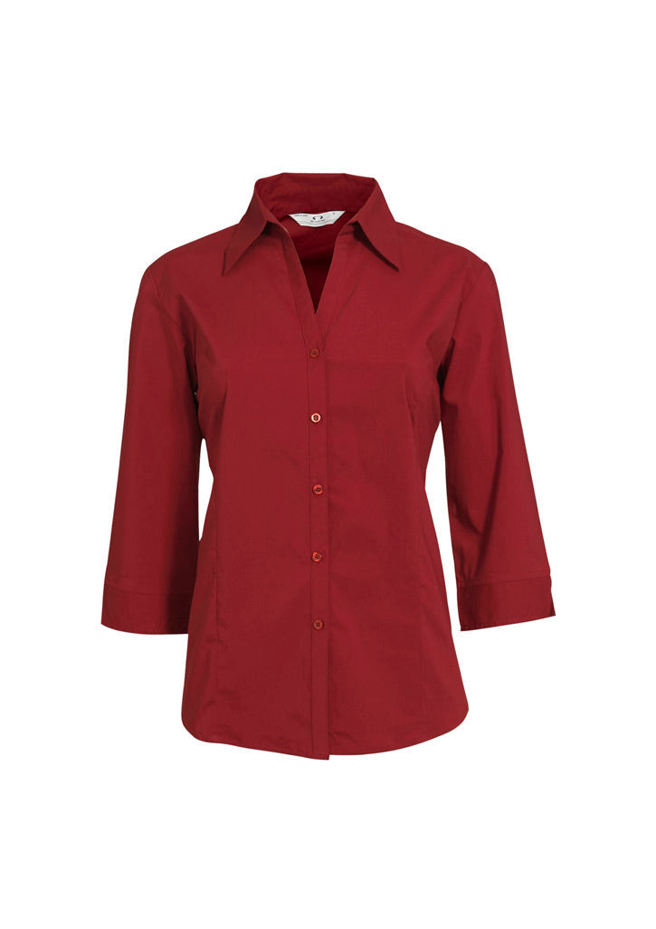 BIZ COLLECTION Ladies Metro 3/4 Sleeve Shirt LB7300 Clearance