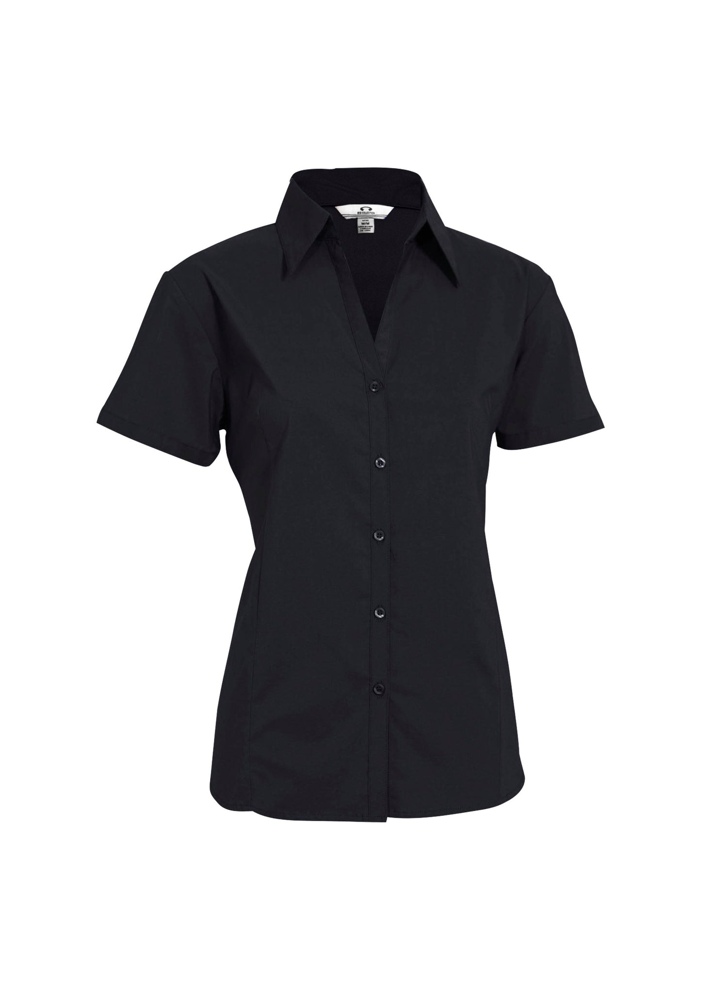 BIZ COLLECTION Womens Metro Short Sleeve Shirt LB7301