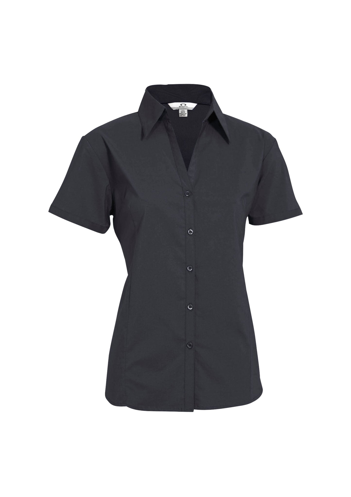 BIZ COLLECTION Womens Metro Short Sleeve Shirt LB7301