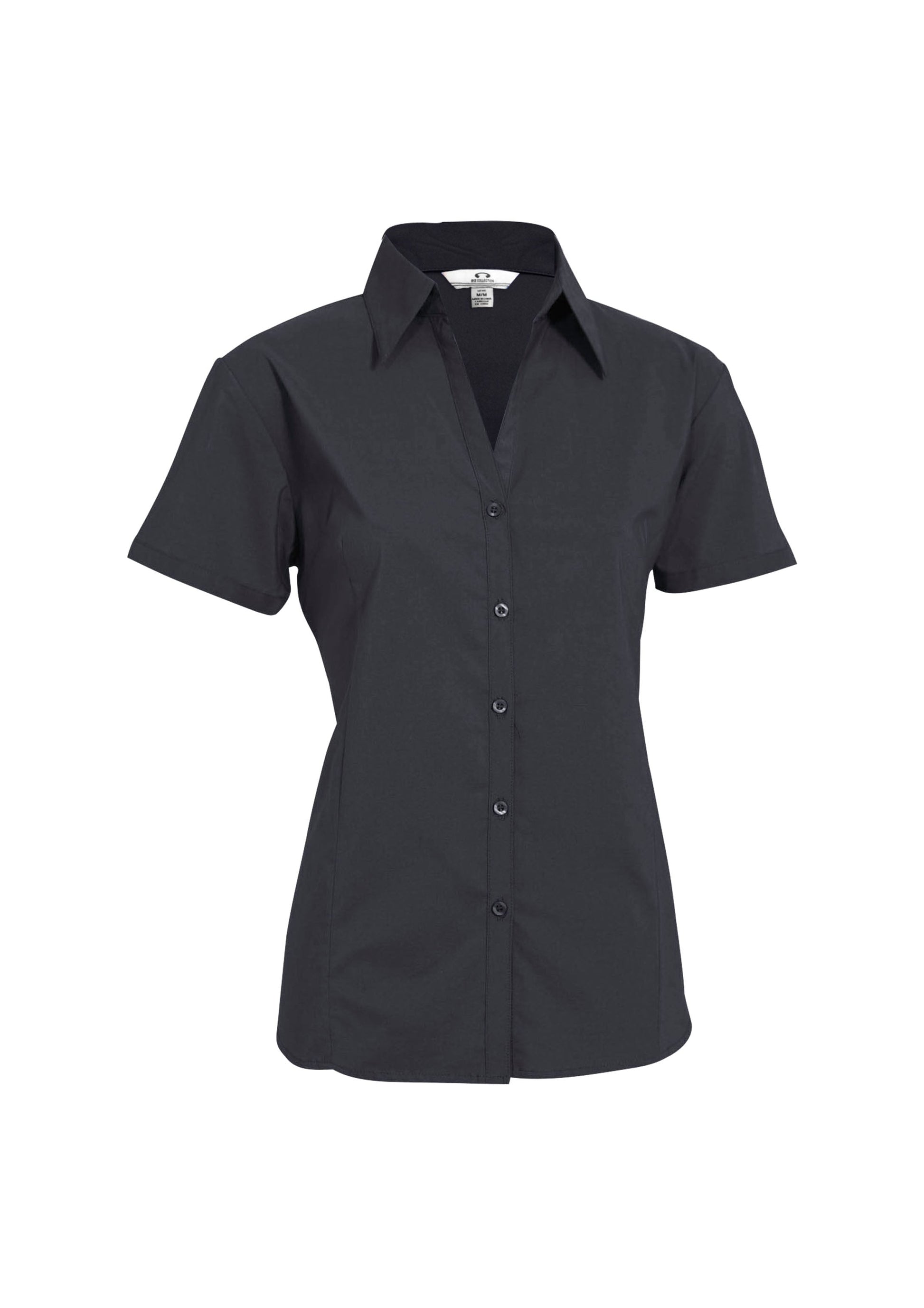 BIZ COLLECTION Womens Metro Short Sleeve Shirt LB7301