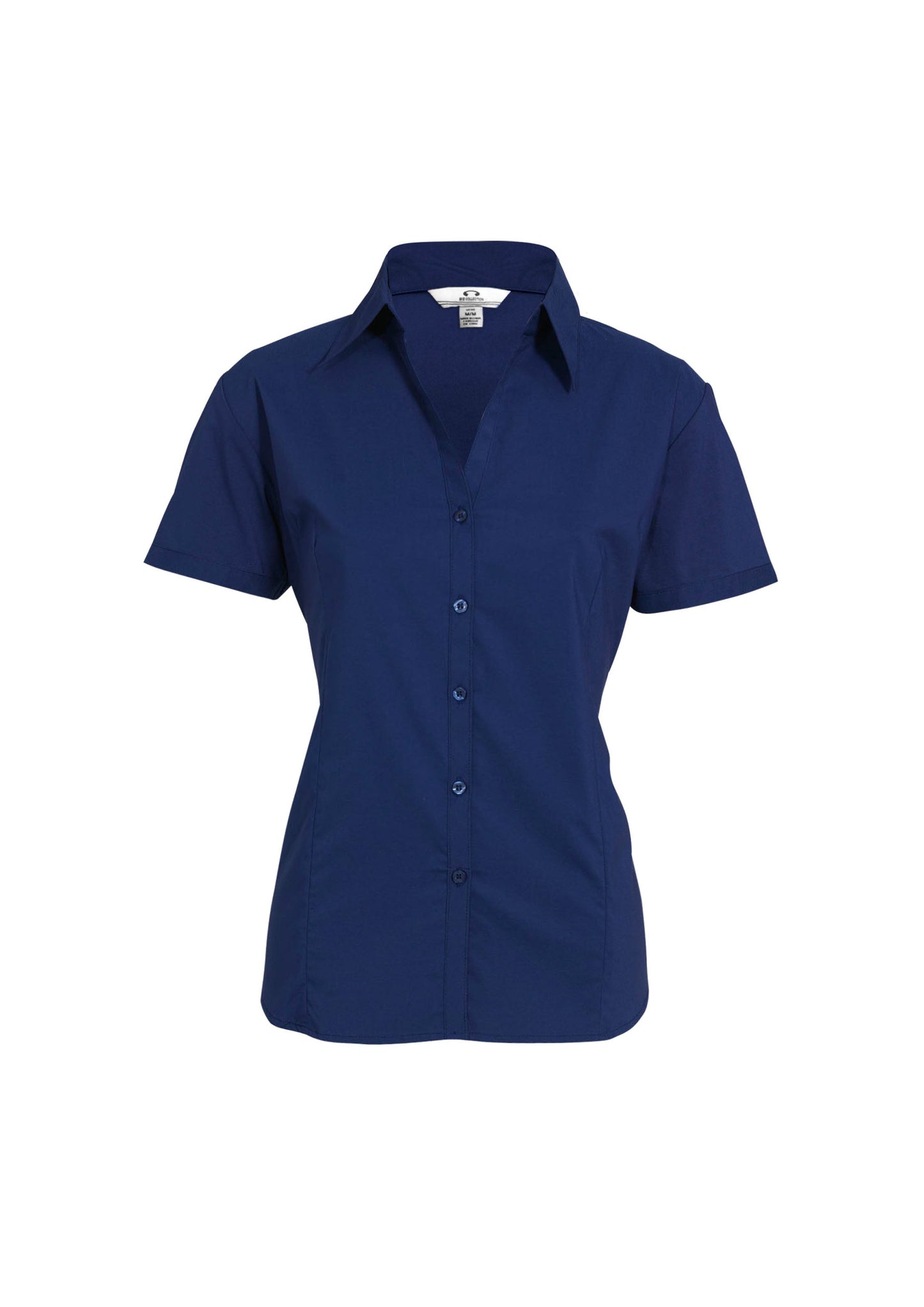 BIZ COLLECTION Womens Metro Short Sleeve Shirt LB7301