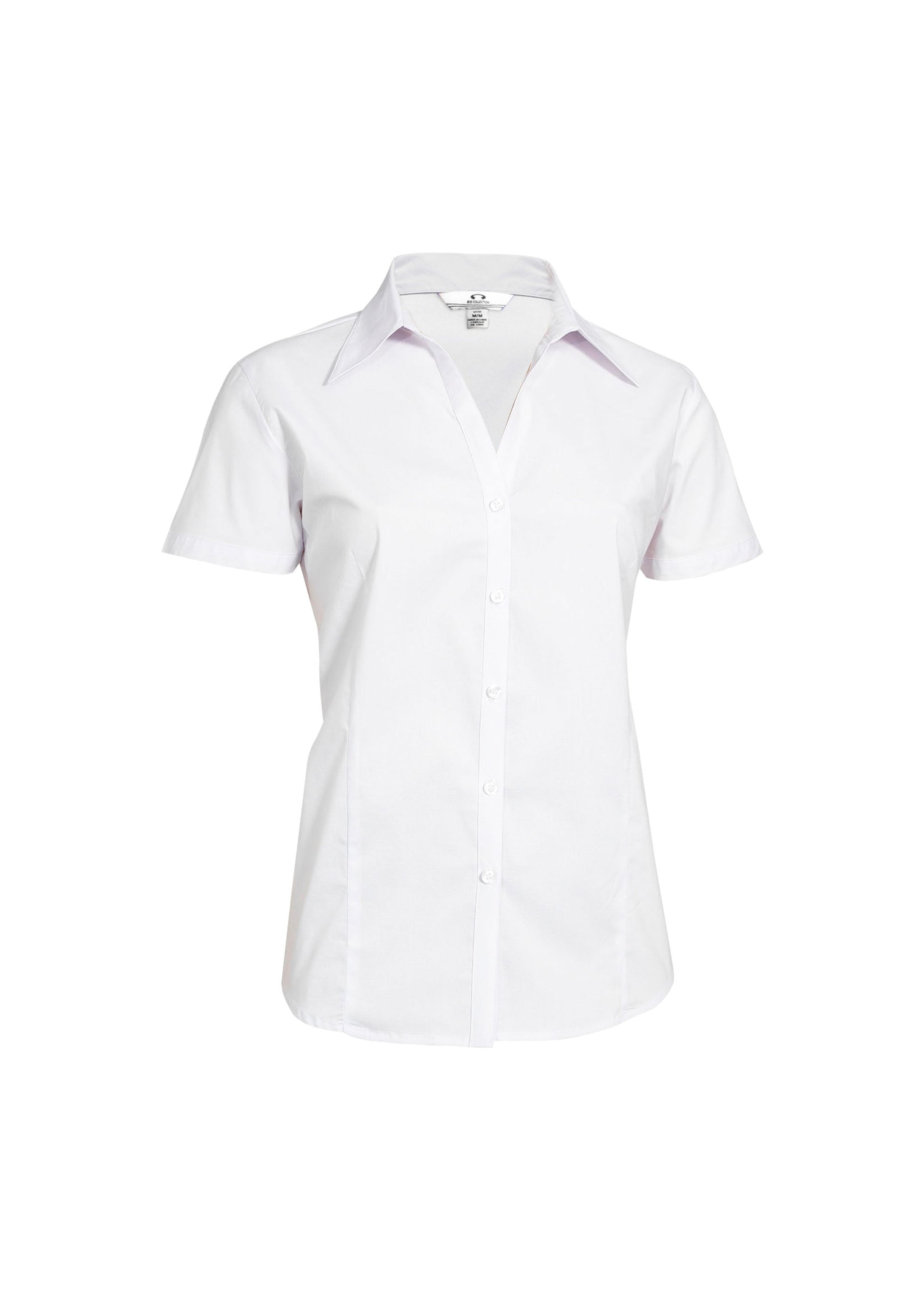 BIZ COLLECTION Womens Metro Short Sleeve Shirt LB7301