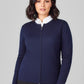 BIZ COLLECTION Womens 2-Way Zip Cardigan LC3505