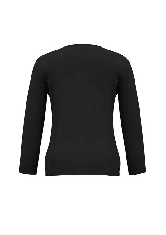 BIZ COLLECTION Womens 2-Way Zip Cardigan LC3505