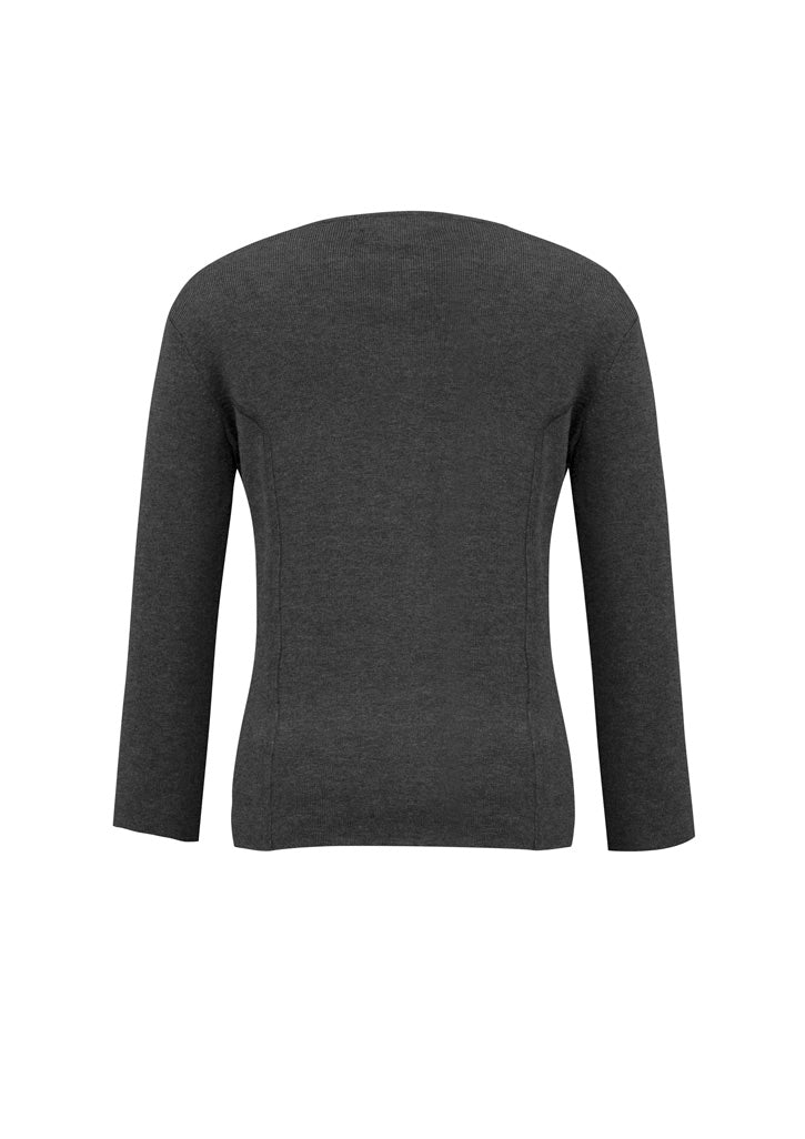 BIZ COLLECTION Womens 2-Way Zip Cardigan LC3505