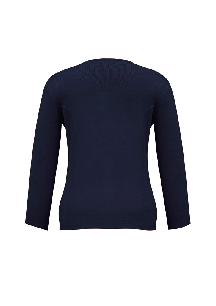 BIZ COLLECTION Womens 2-Way Zip Cardigan LC3505