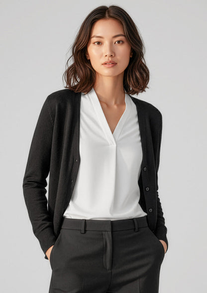 BIZ COLLECTION Womens Roma Knit Cardigan LC916L