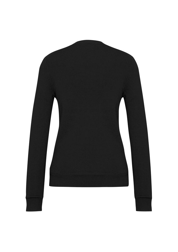 BIZ COLLECTION Womens V-Neck Knit Pullover LP3506