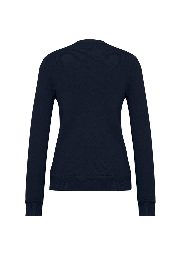 BIZ COLLECTION Womens V-Neck Knit Pullover LP3506