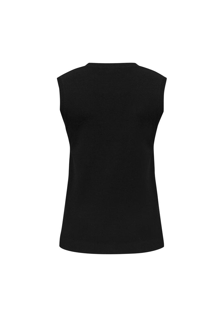 BIZ COLLECTION Womens V-Neck Knit Vest LV3504
