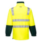 MF215 - Hi-Vis Contrast 1/4 Zip Polar Fleece
