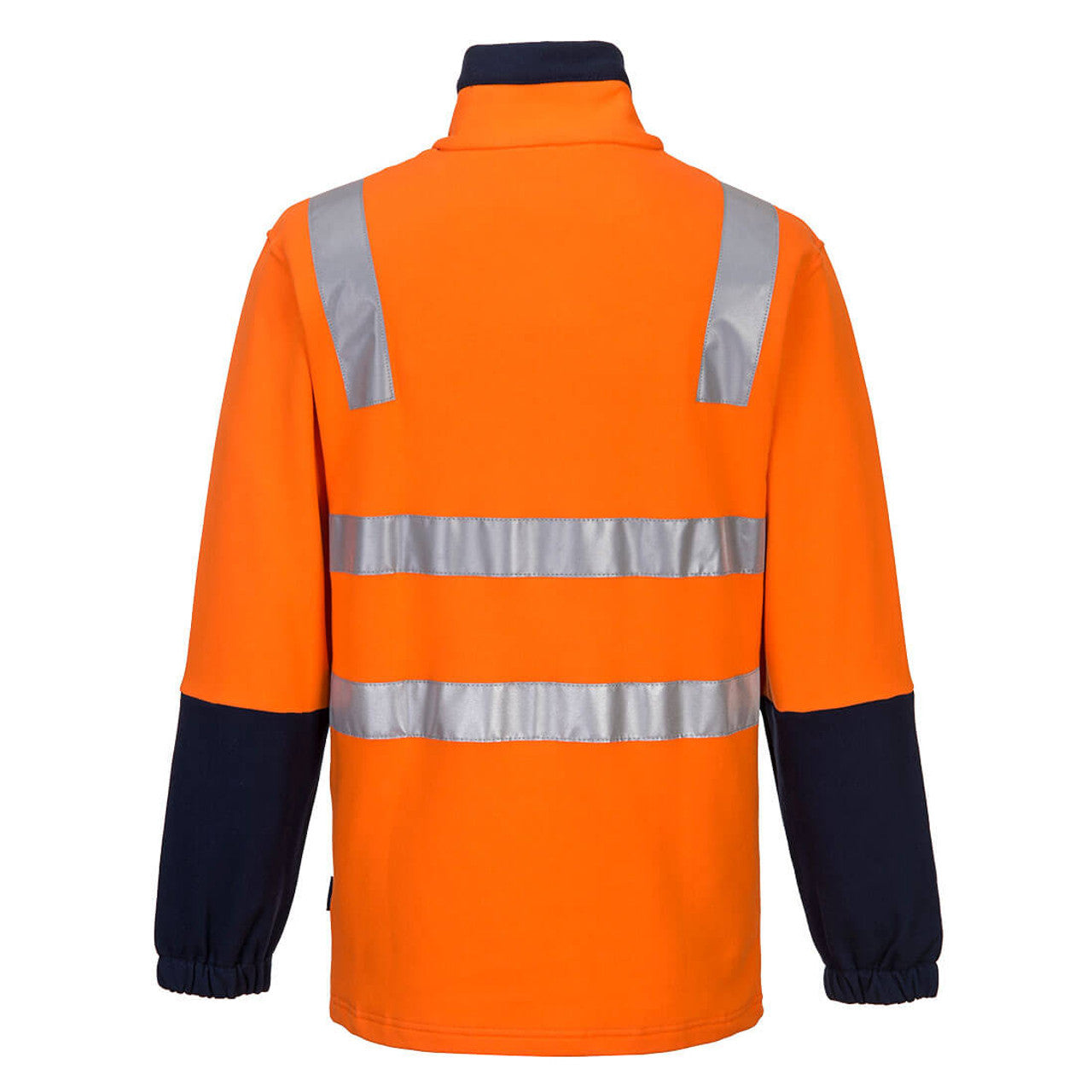 MF615 - Hi-Vis Contrast 1/4 Zip Brush Fleece