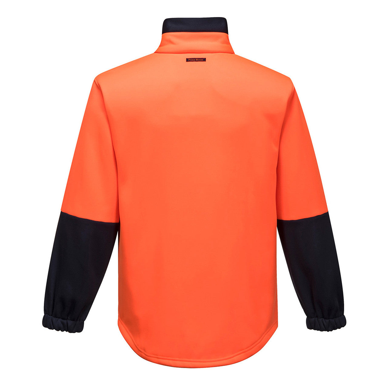 MH315 - Hi-Vis Water Repellent Contrast Zipped Class D Brush Fleece