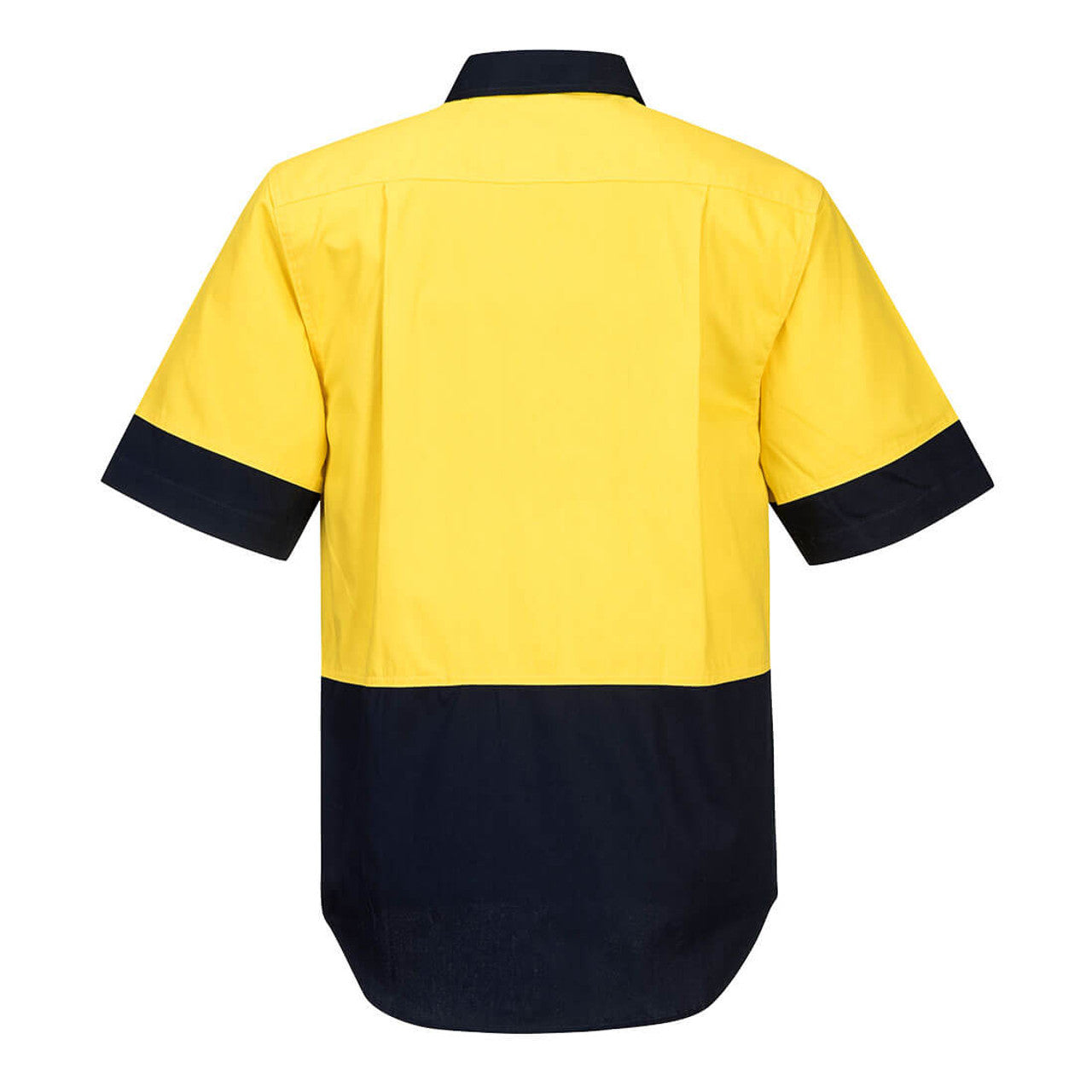 MS902 - Hi-Vis Two Tone Regular Weight Short Sleeve Shirt