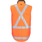 MX214 - X Back Polar Fleece Reversible Vest