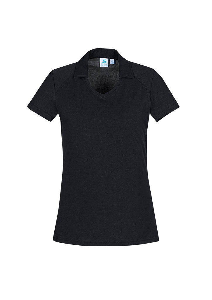 BIZ COLLECTION Womens Byron Short Sleeve Polo P011LS