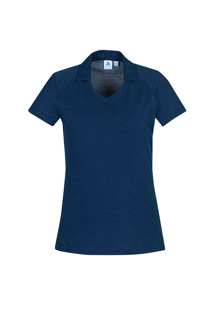 BIZ COLLECTION Womens Byron Short Sleeve Polo P011LS