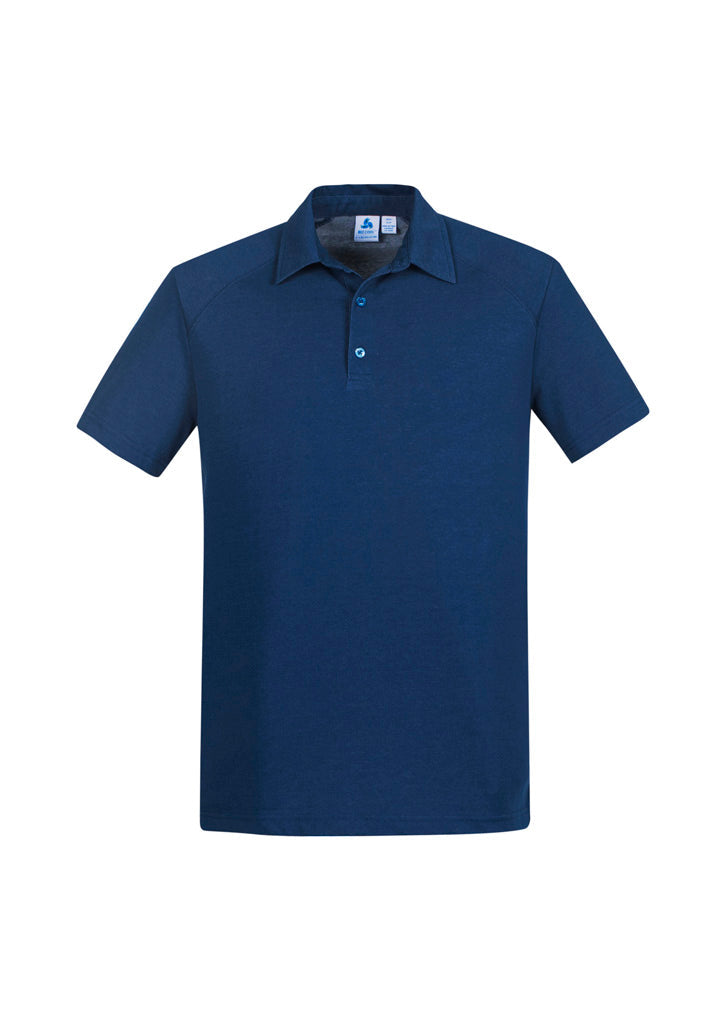 BIZ COLLECTION Mens Byron Short Sleeve Polo P011MS