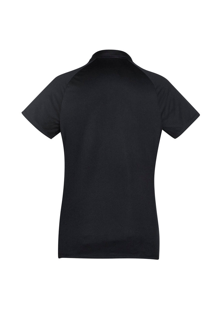 BIZ COLLECTION Womens Academy Short Sleeve Polo P012LS