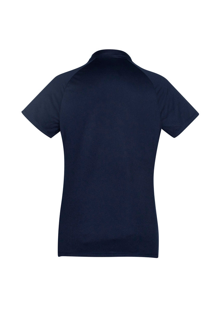 BIZ COLLECTION Womens Academy Short Sleeve Polo P012LS